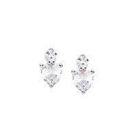 Orecchini Amen Donna Diamond in Argento Zircone E2HBBZ - E2HBBZ